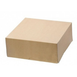 Коробка для торта CAKE 6000 25 х 25 х 10,5 см, крафт