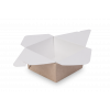 Коробка ланч бокс картонная OSQ Meal Box S, 100/118 x 100/118 x 65 мм